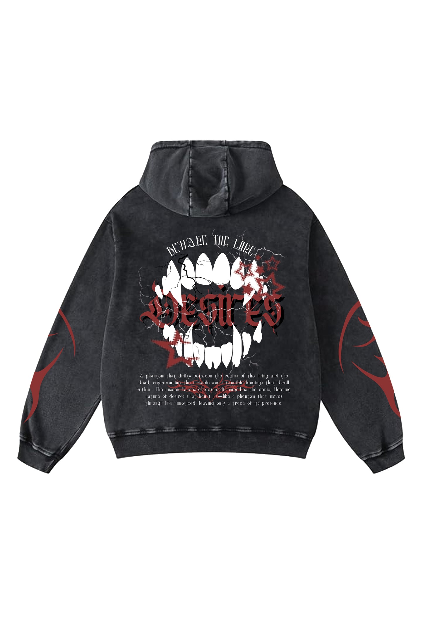 Dark Desires Designed Oversized Hoodie