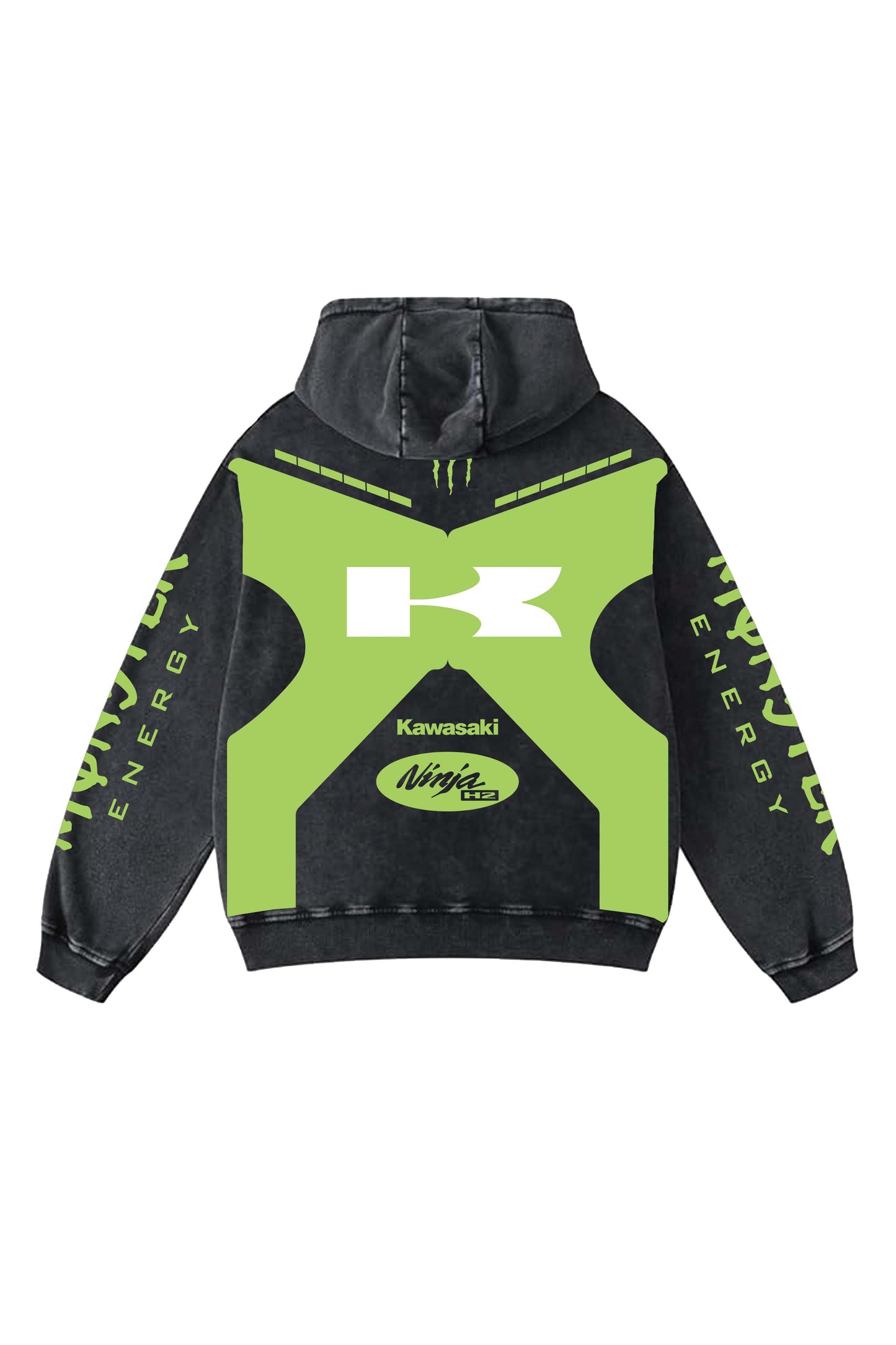 Kawasaki Designed Oversized Hoodie