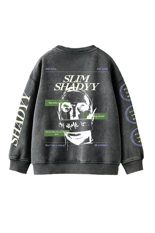 Eminem Designed Oversized Sweatshirt