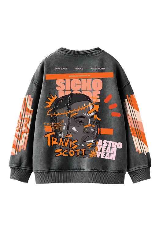 Travis Scott Designed Oversized Sweatshirt