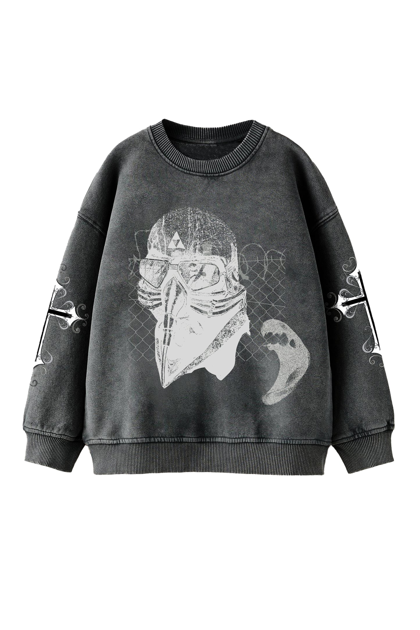 Black Sabbath Designed Oversized Sweatshirt