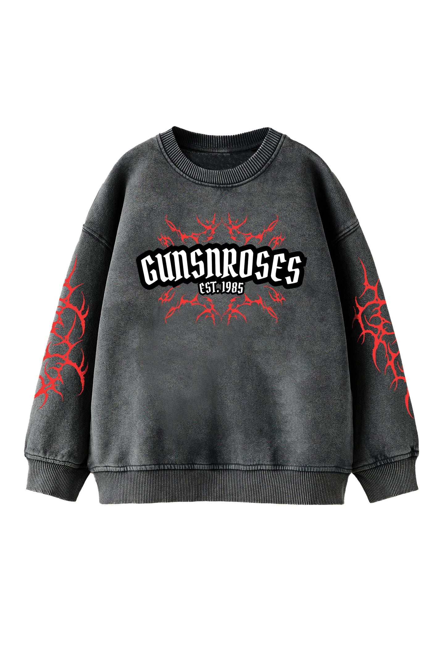 GunsNRoses Designed Oversized Sweatshirt