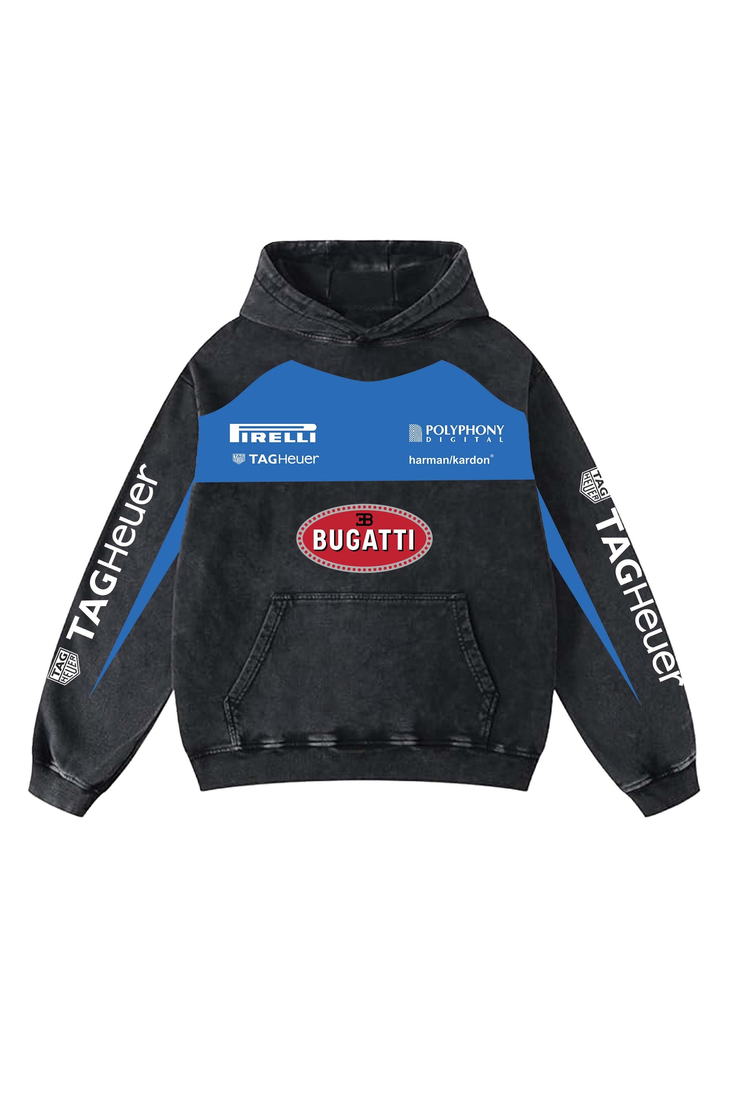 Buggati Designed Oversized Hoodie