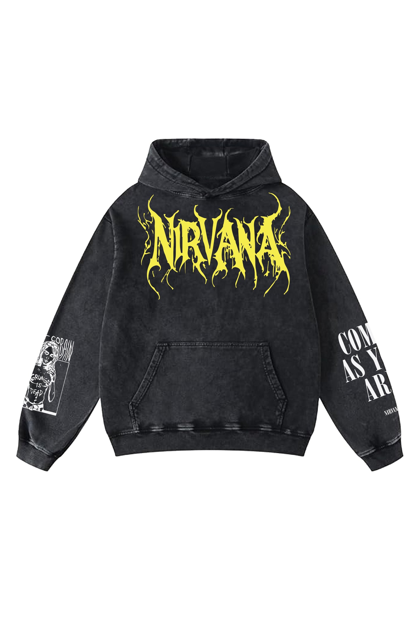 Nirvana Designed Oversized Hoodie