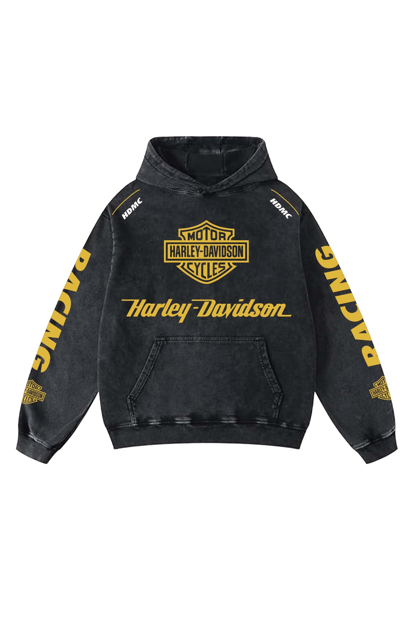 Harley Davidson Designed Oversized Hoodie