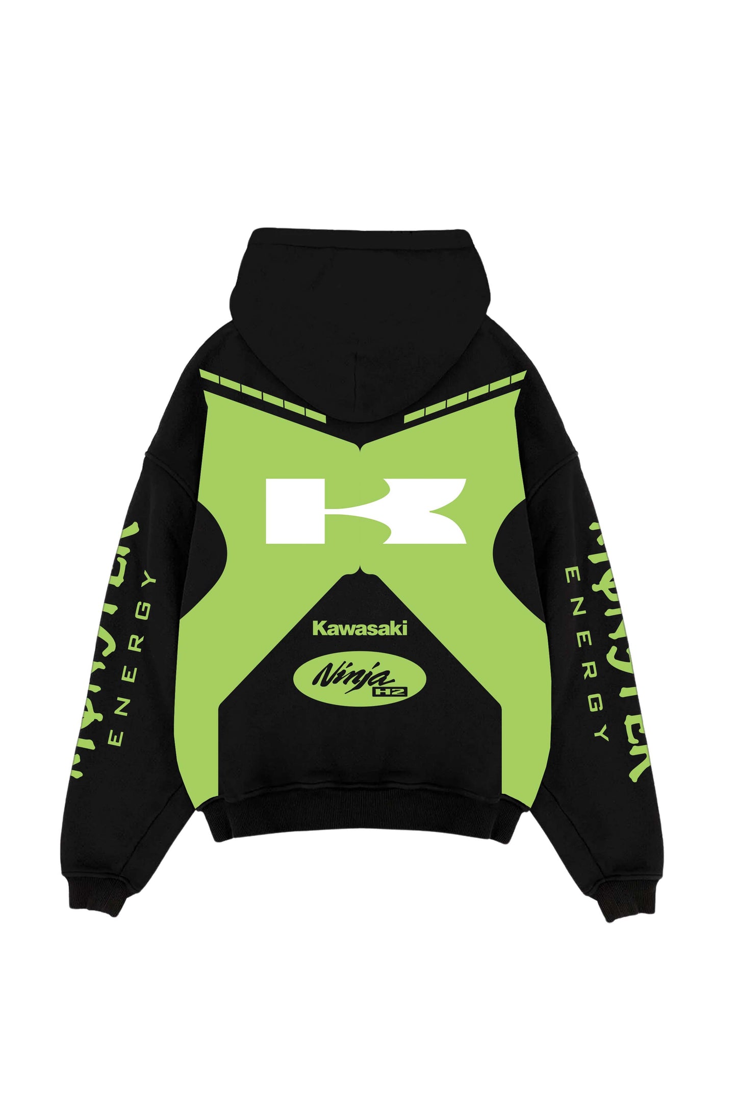 Kawasaki Designed Oversized Hoodie