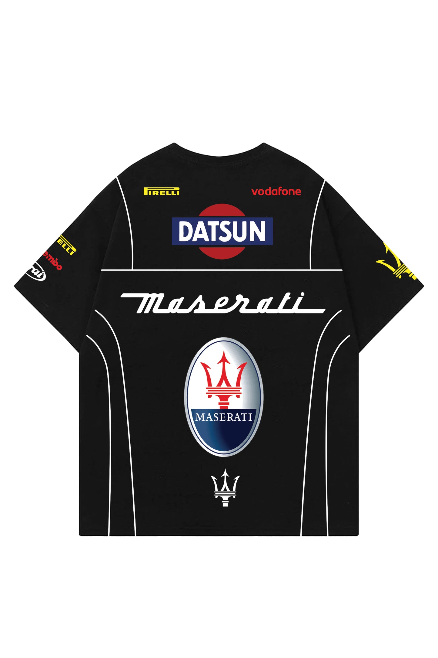 Maserati Designed Premium Heavyweight Oversized T-shirt