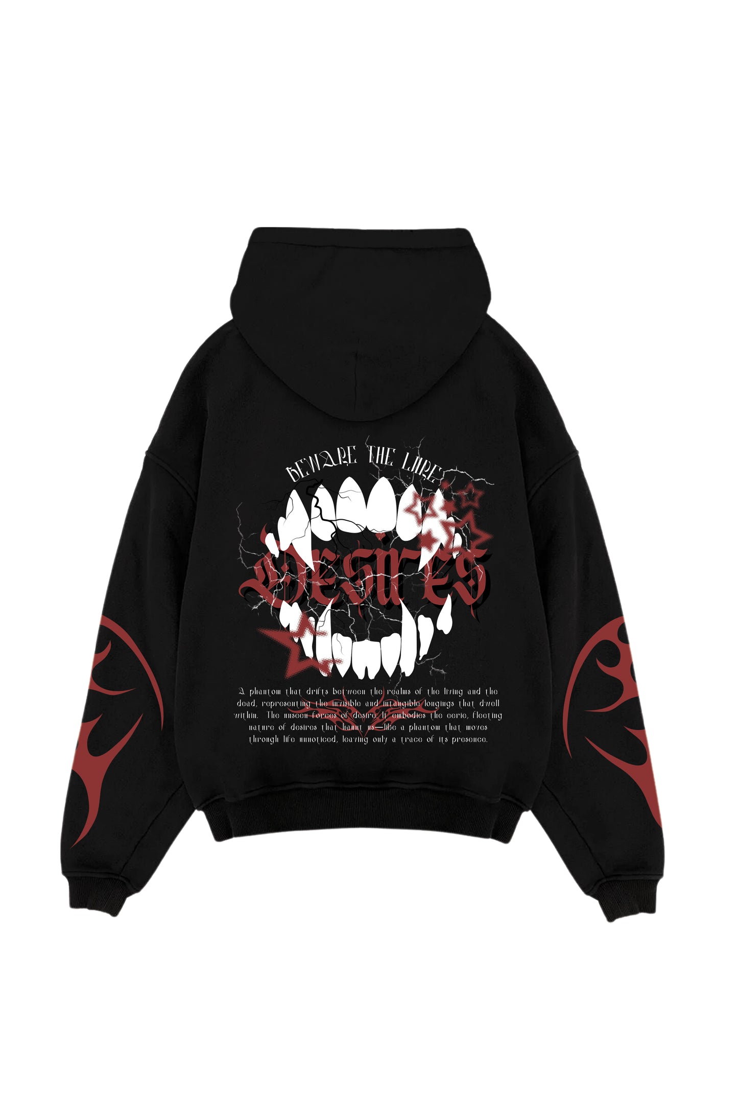 Dark Desires Designed Oversized Hoodie