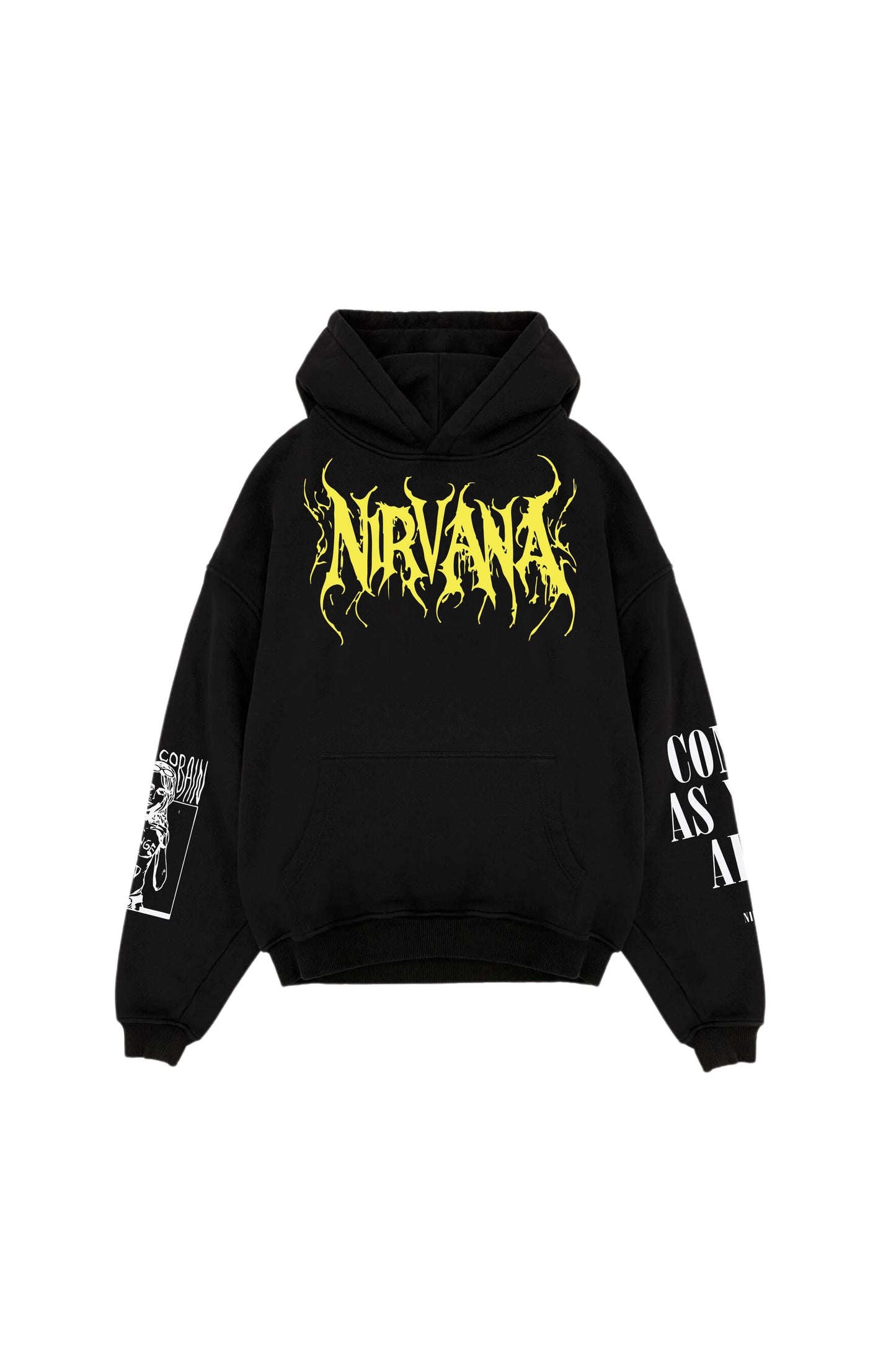 Nirvana Designed Oversized Hoodie