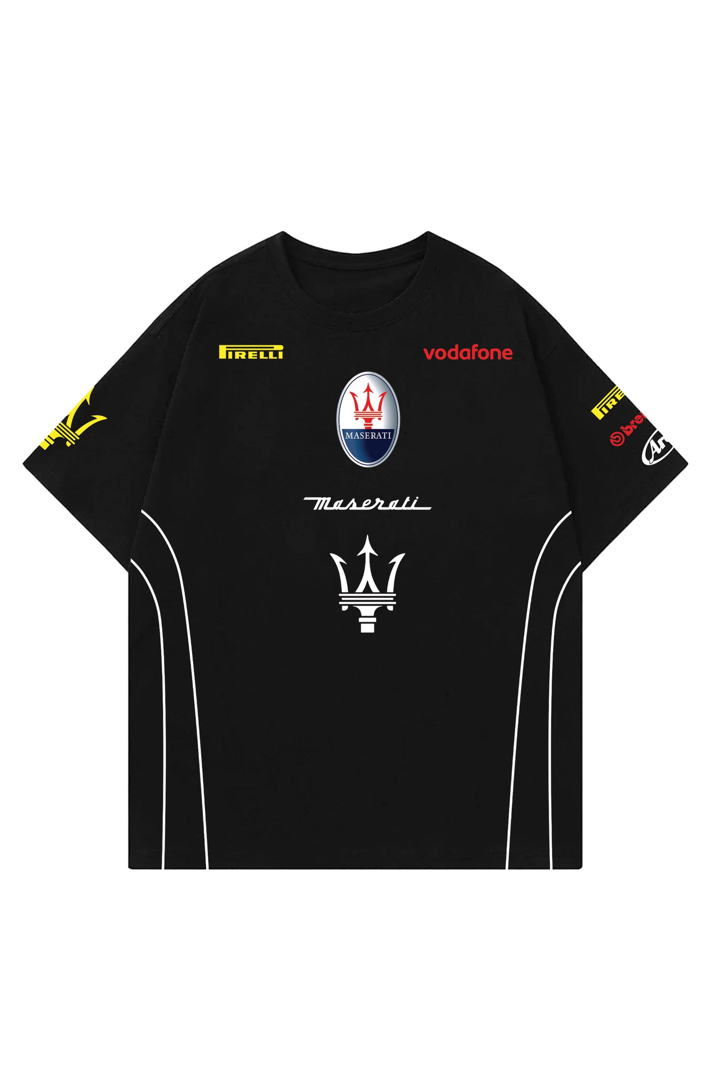 Maserati Designed Premium Heavyweight Oversized T-shirt