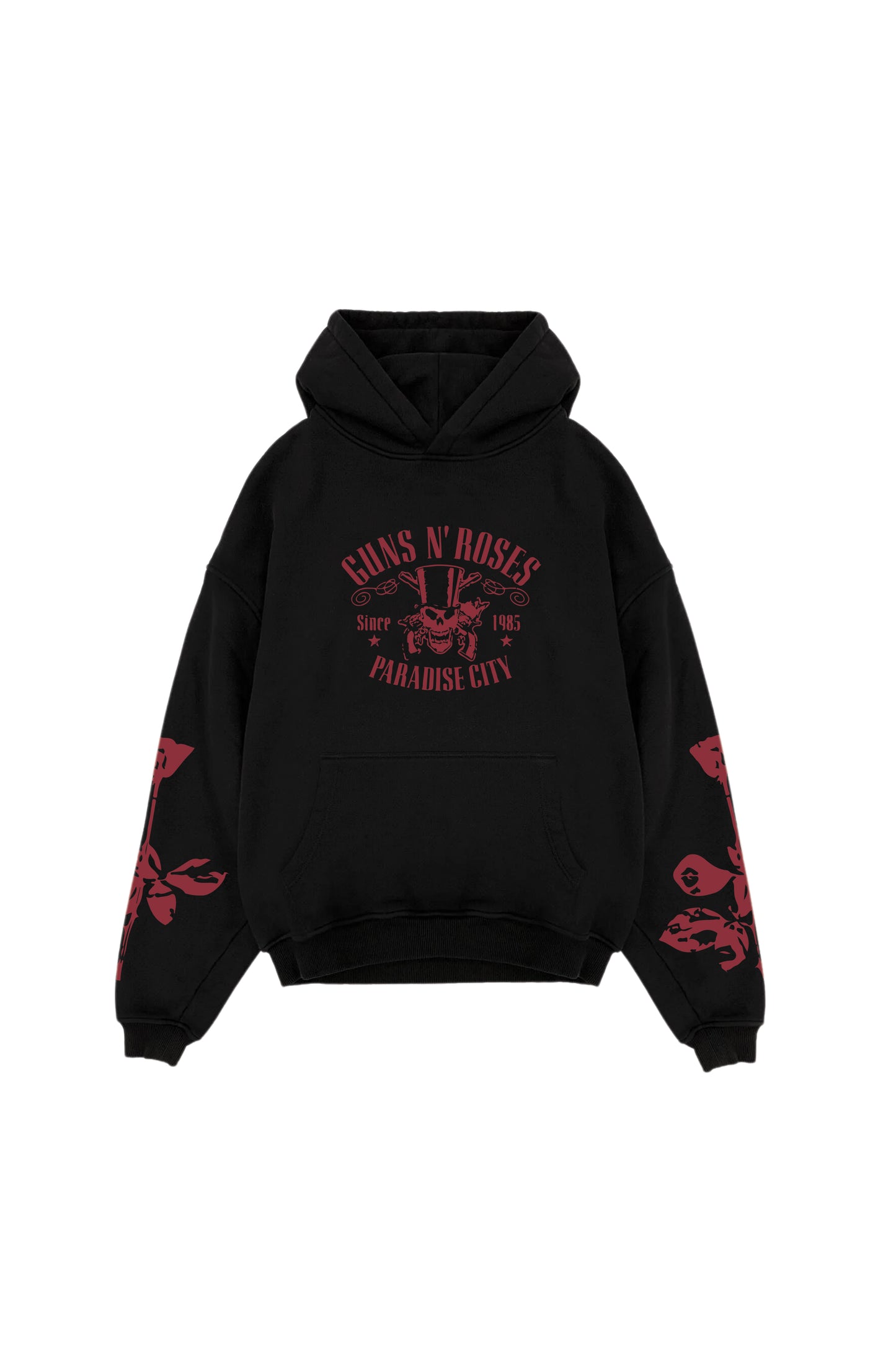 Guns N Roses Designed Oversized Hoodie