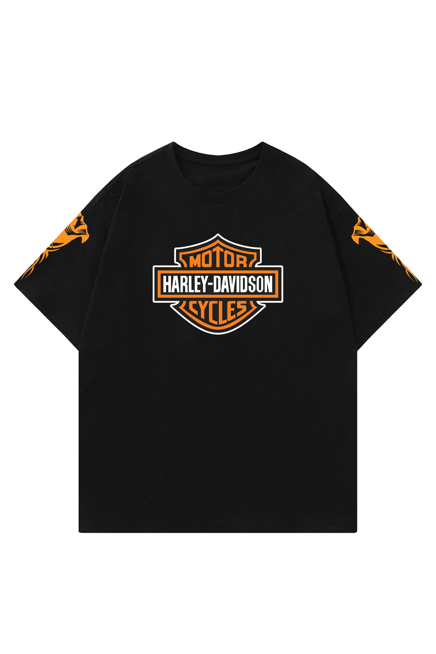 Harley Davidson Designed Premium Heavyweight Oversized T-shirt