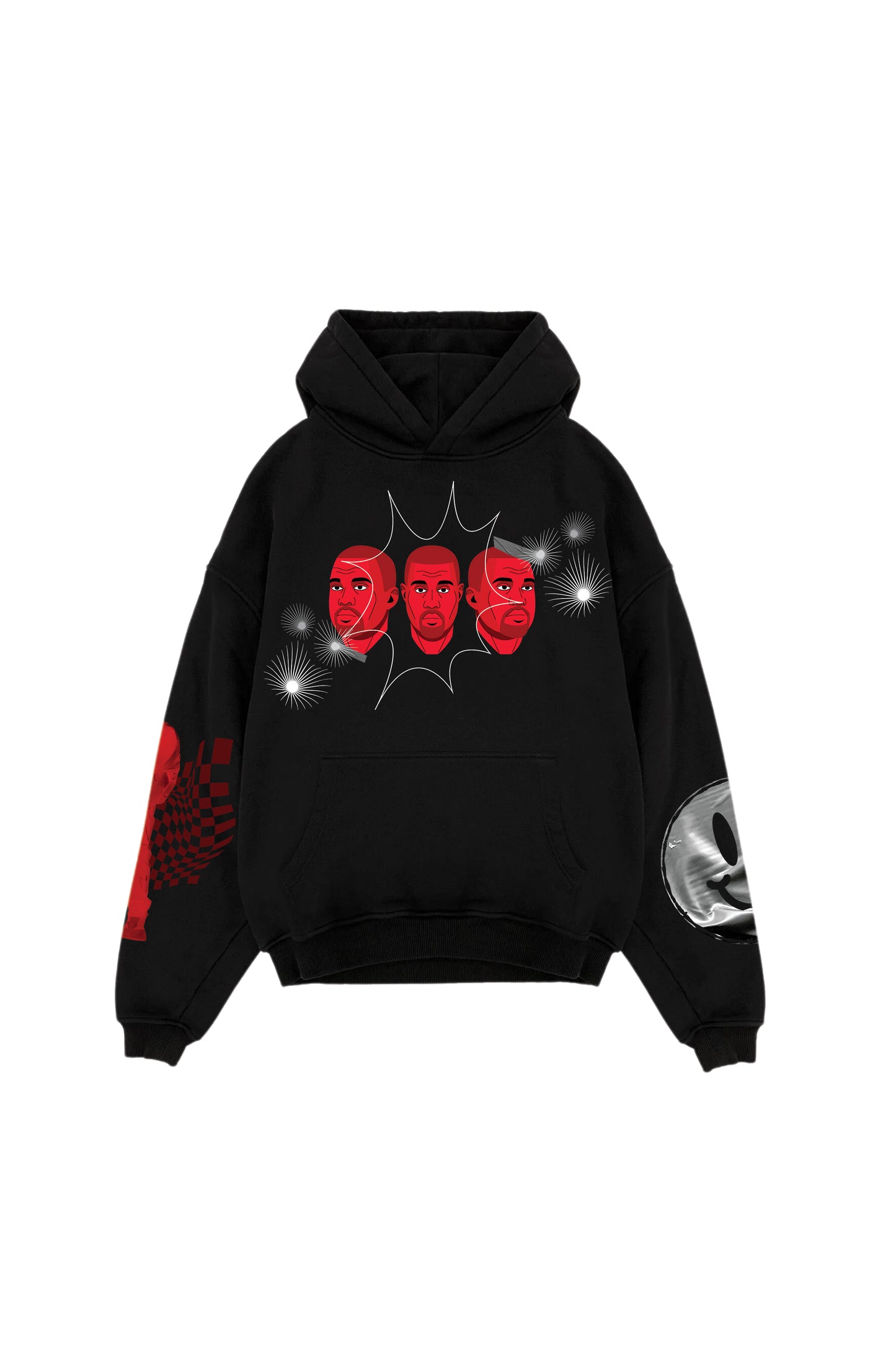 Yeezus Designed Oversized Hoodie