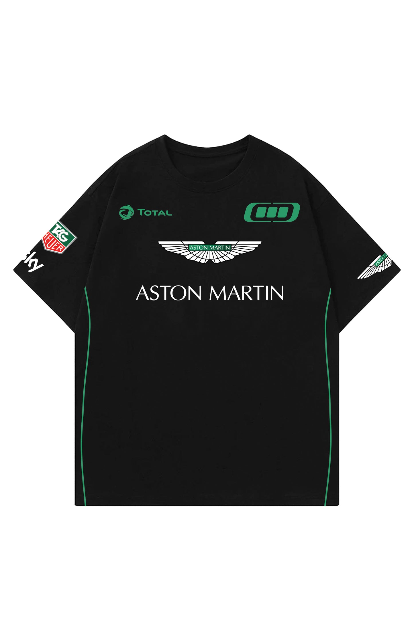 Aston Martin Designed Premium Heavyweight Oversized T-shirt