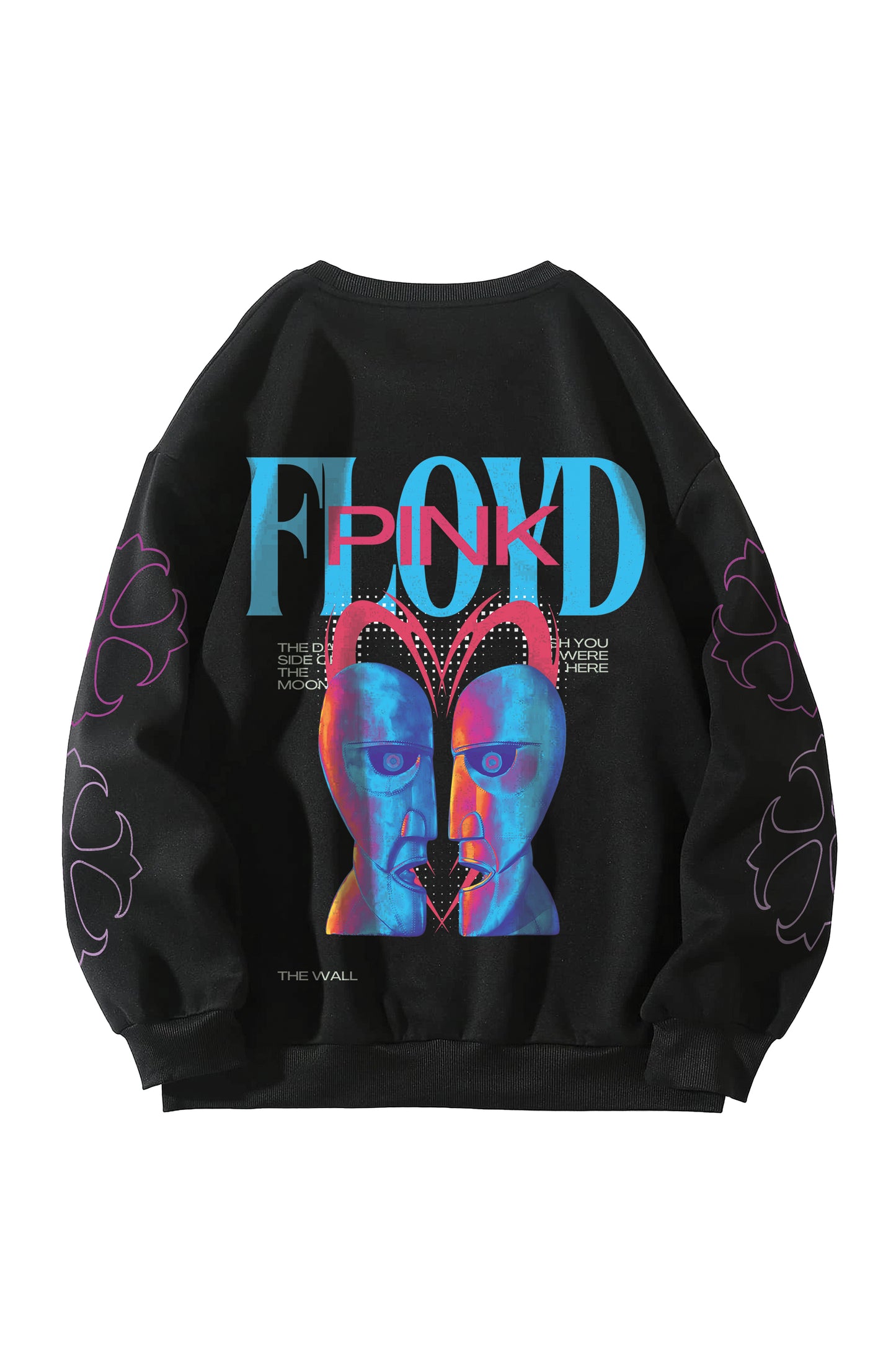 Pink Floyd Designed Oversized Sweatshirt