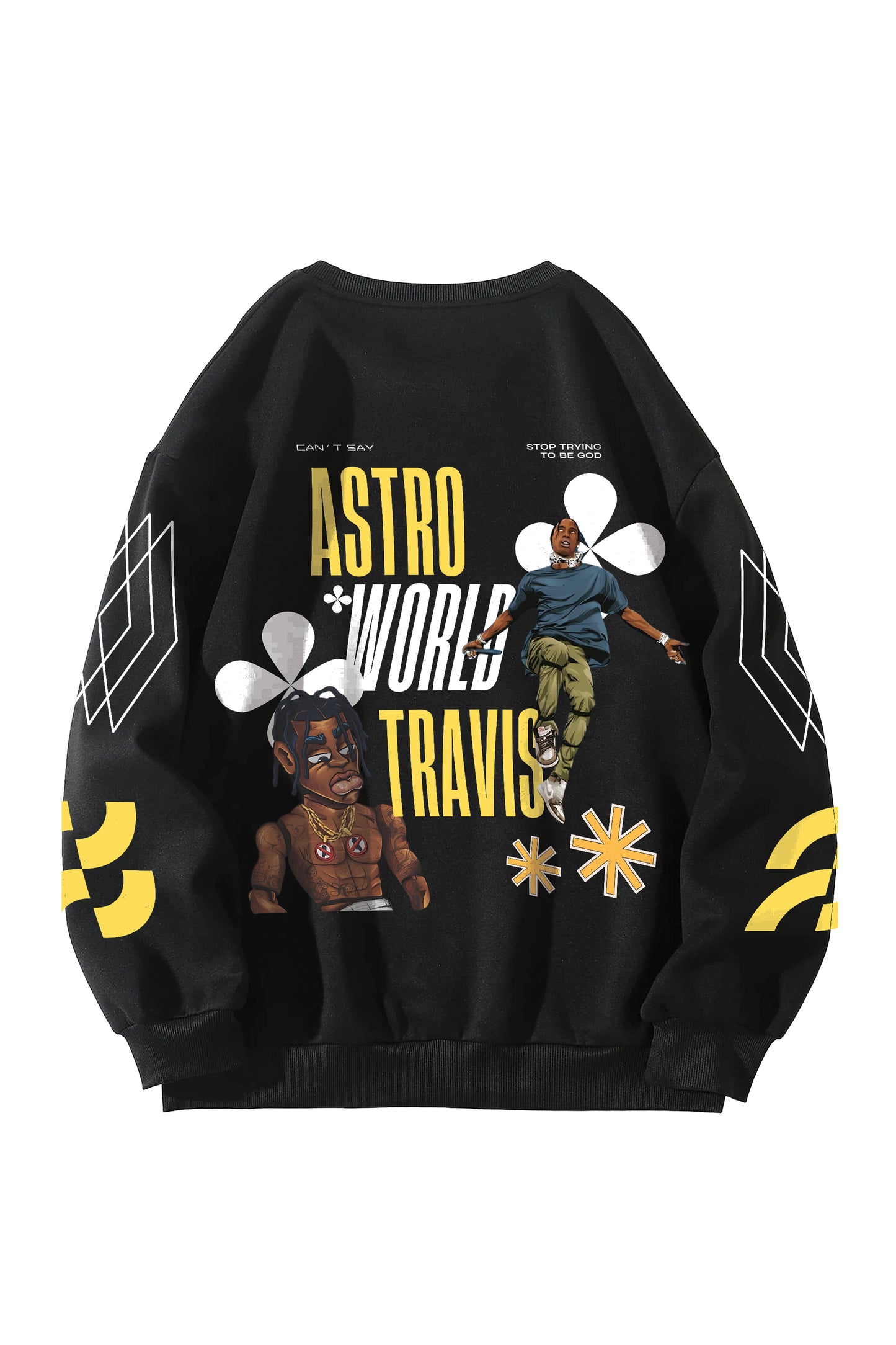 Travis Scott Astroworld Designed Oversized Sweatshirt