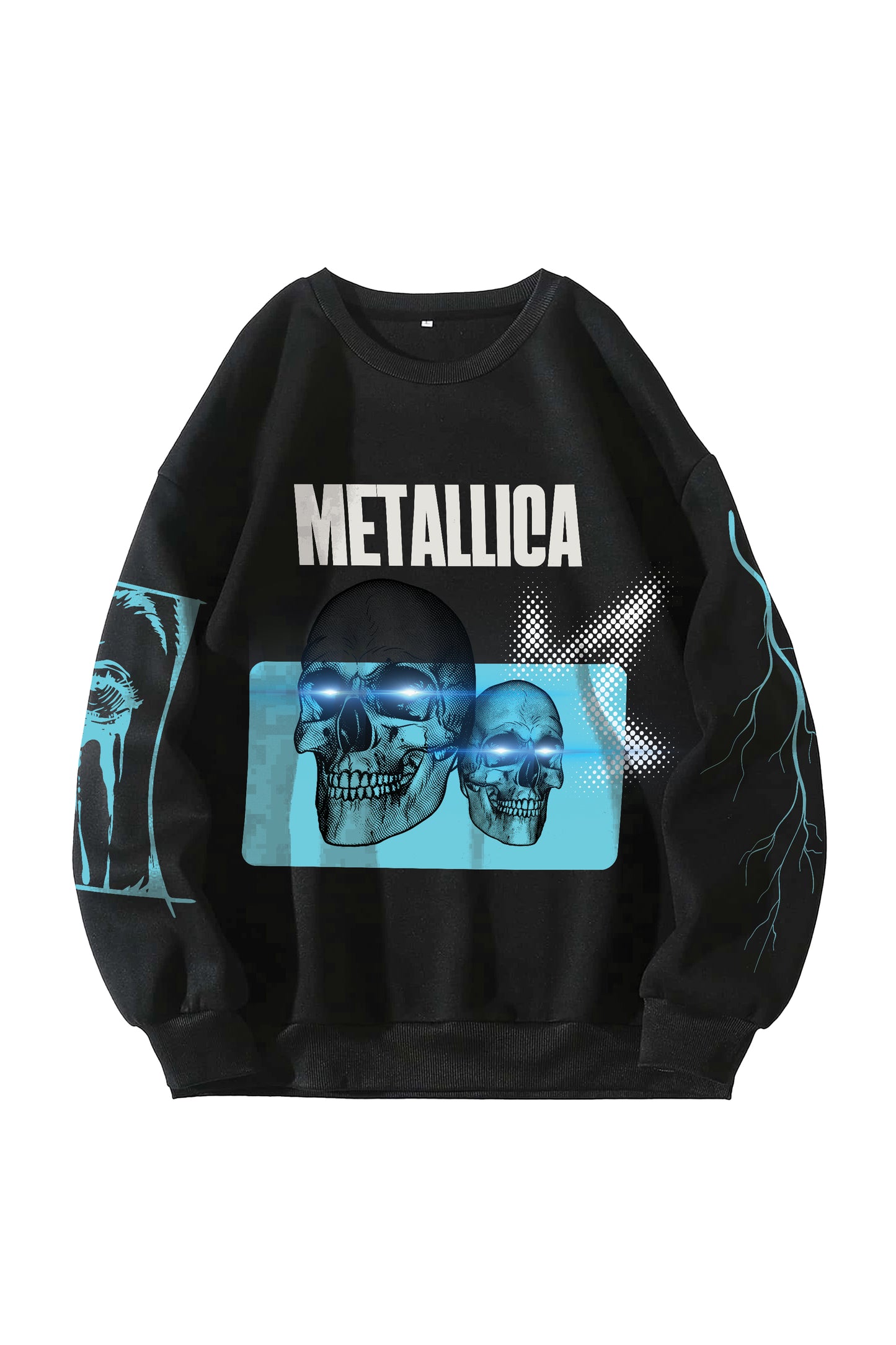 Metallica Designed Oversized Sweatshirt