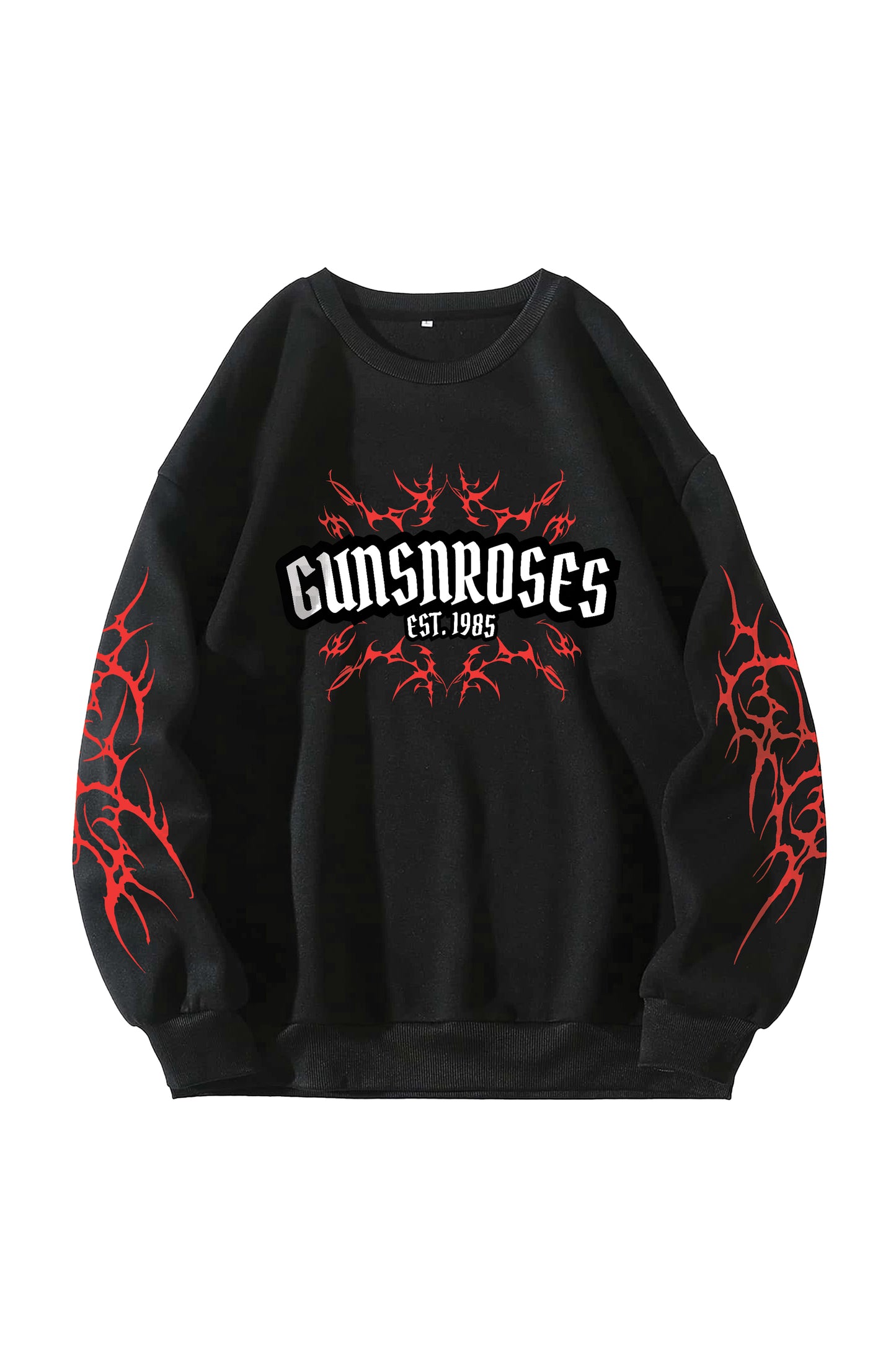 GunsNRoses Designed Oversized Sweatshirt