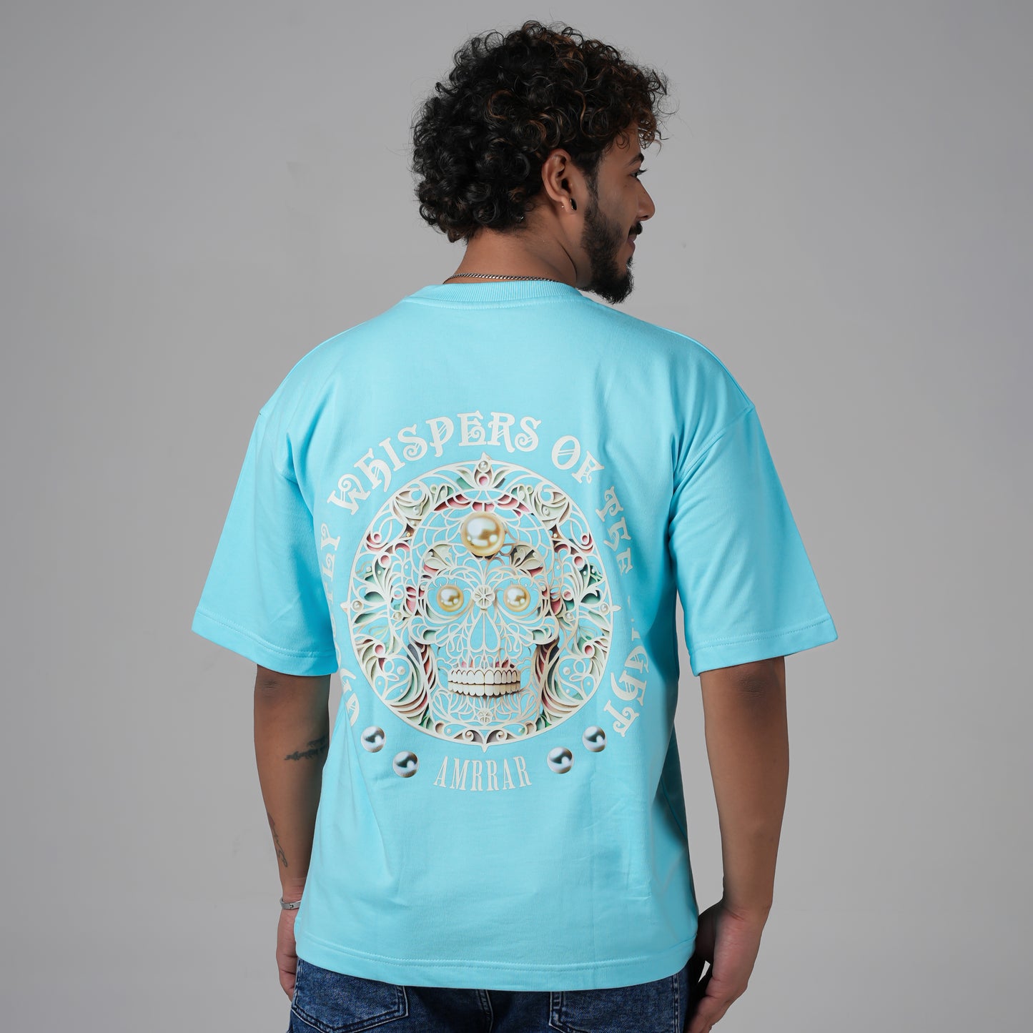 Whispers of the sky in Skyblue T-Shirt