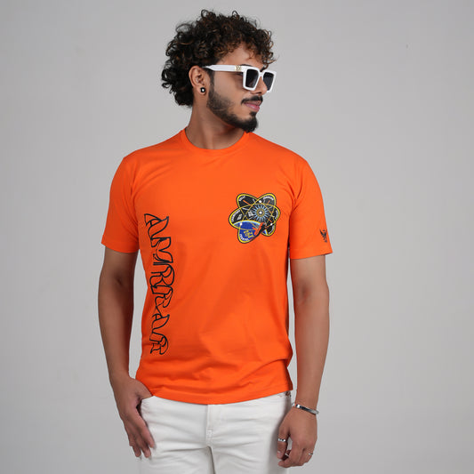 Amrrar in Orange T-Shirt