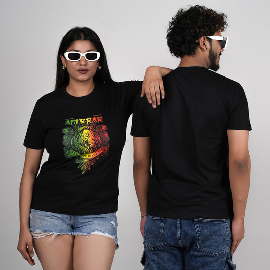 Feel the Rhythm in Black T-Shirt