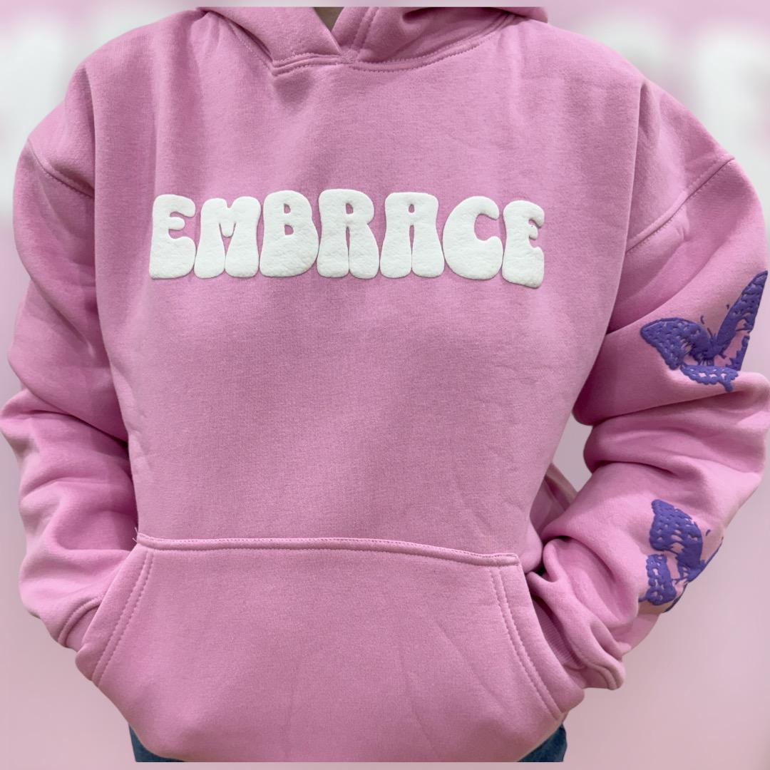 PINK EMBRACE PREMIUM HEAVYWEIGHT HOODIE