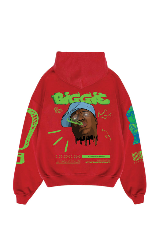 Biggie Designed Oversized Hoodie