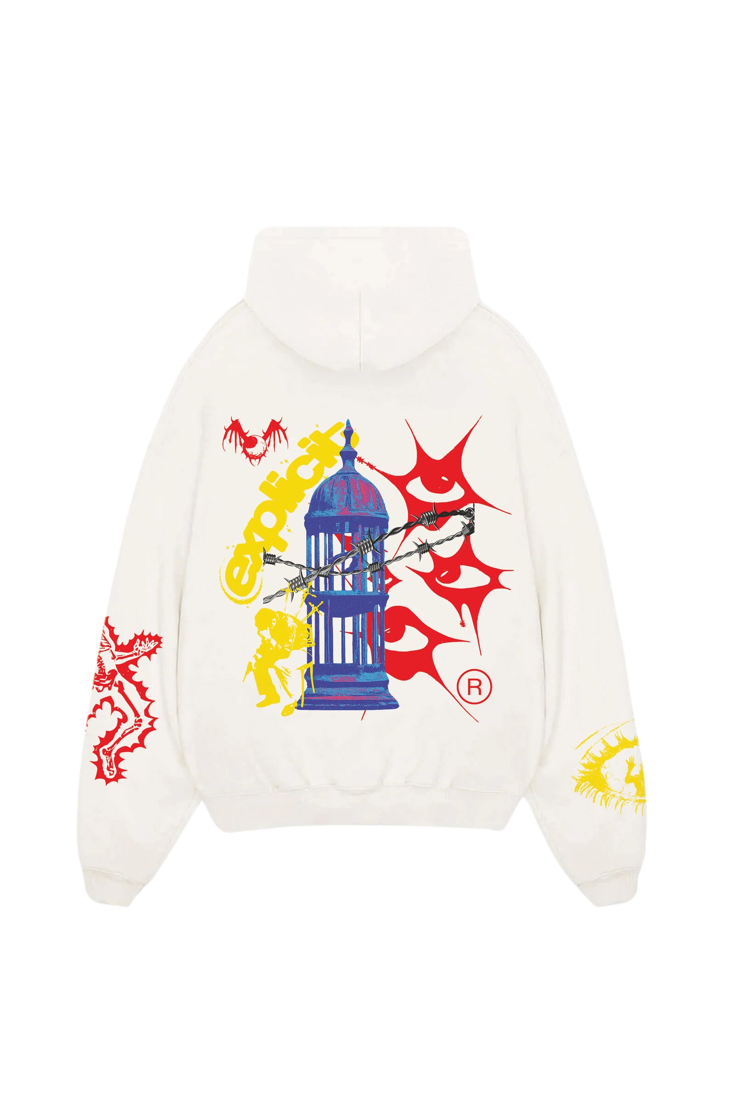 Soul Rebel Designed Oversized Hoodie