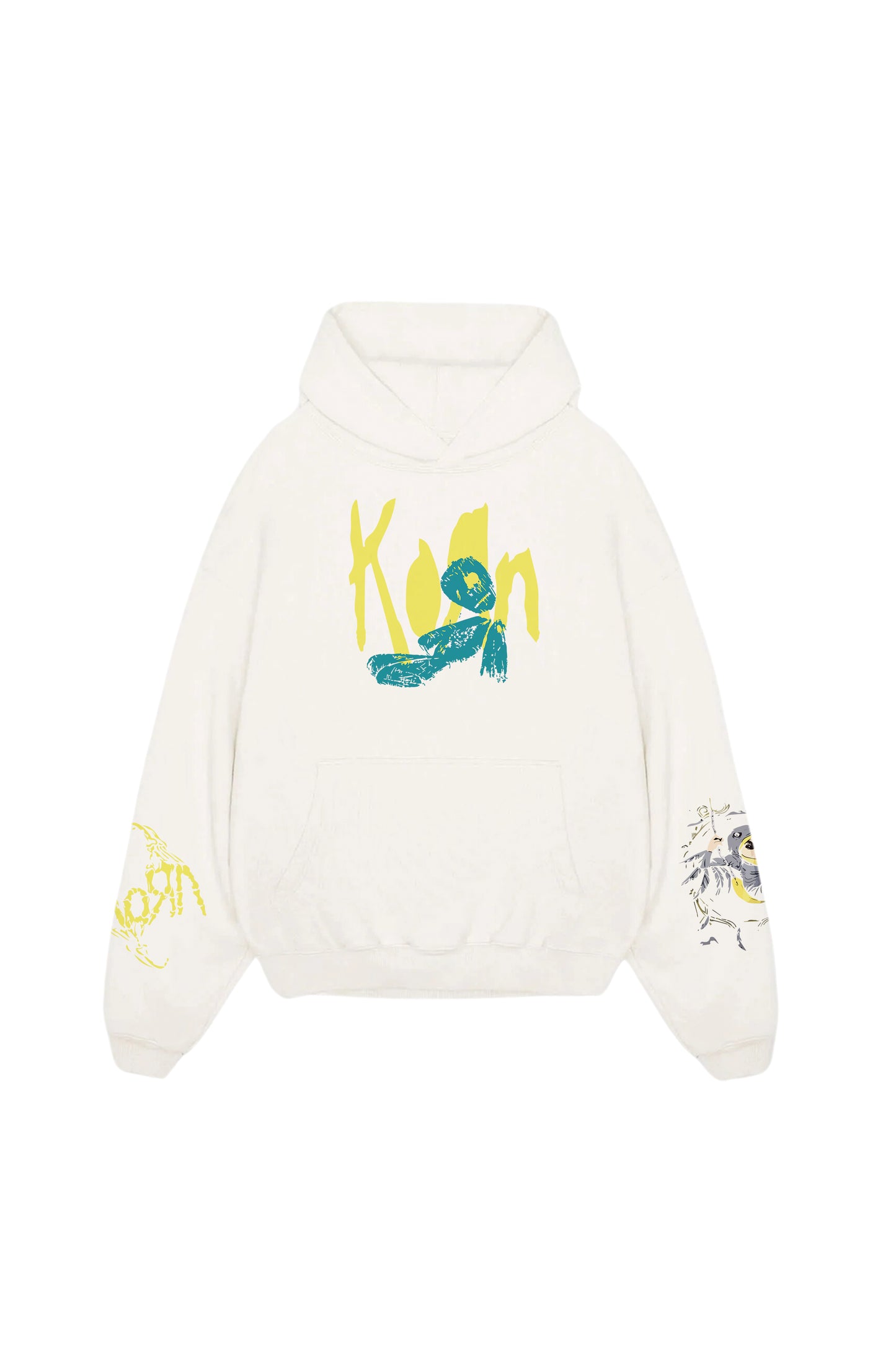 Korn Designed Oversized Hoodie