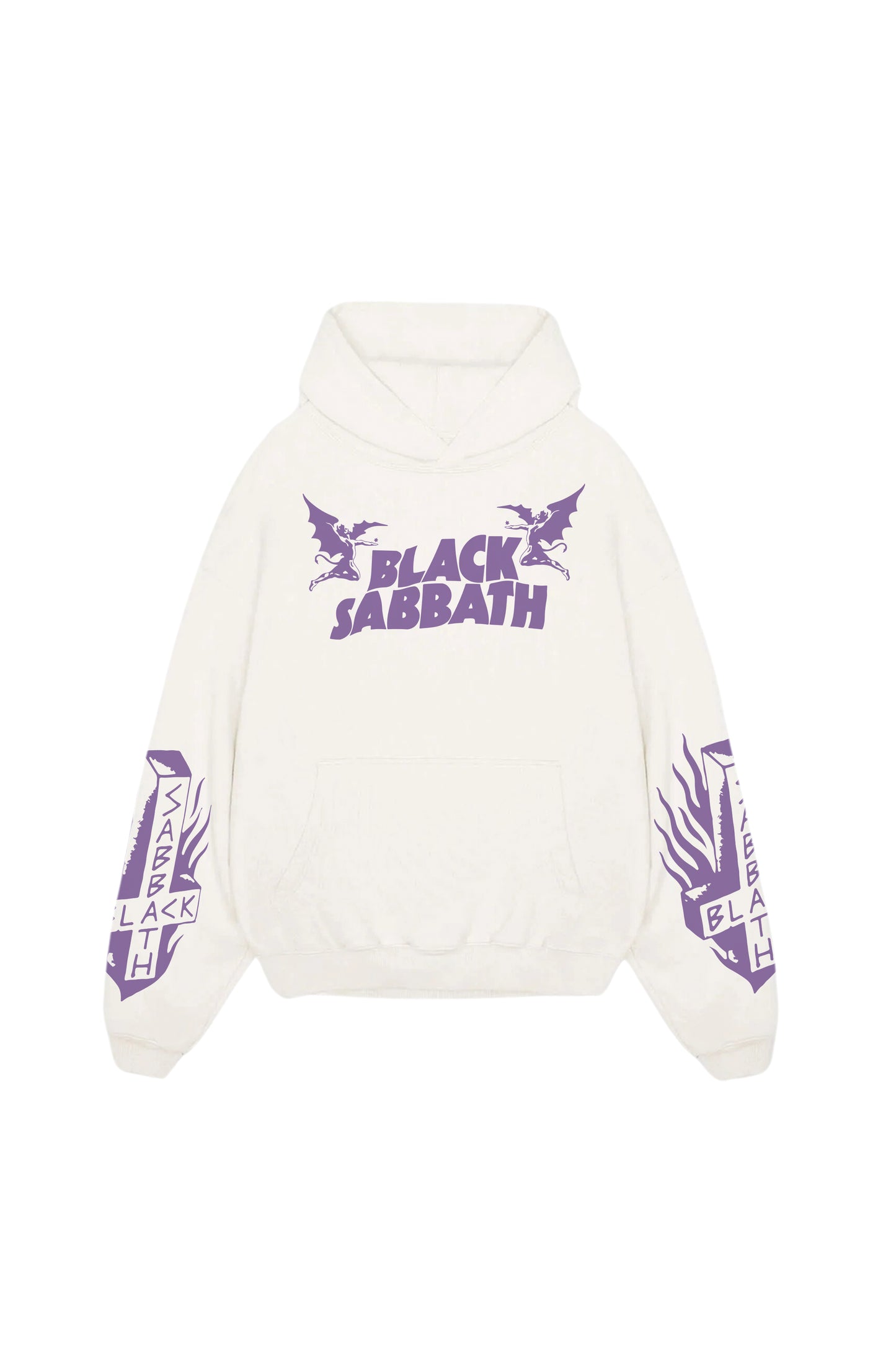 Black Sabbath Designed Oversized Hoodie