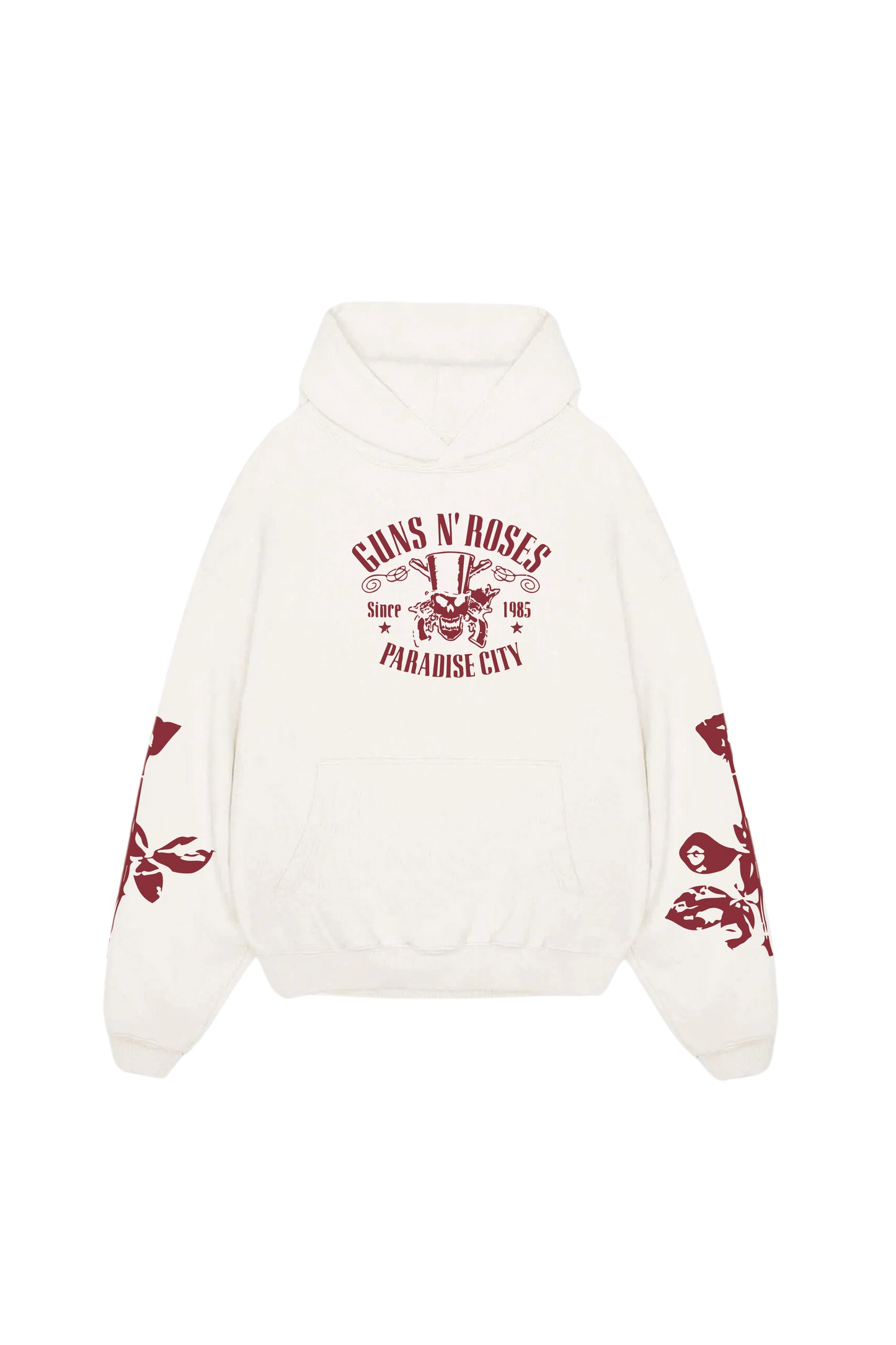 Guns N Roses Designed Oversized Hoodie