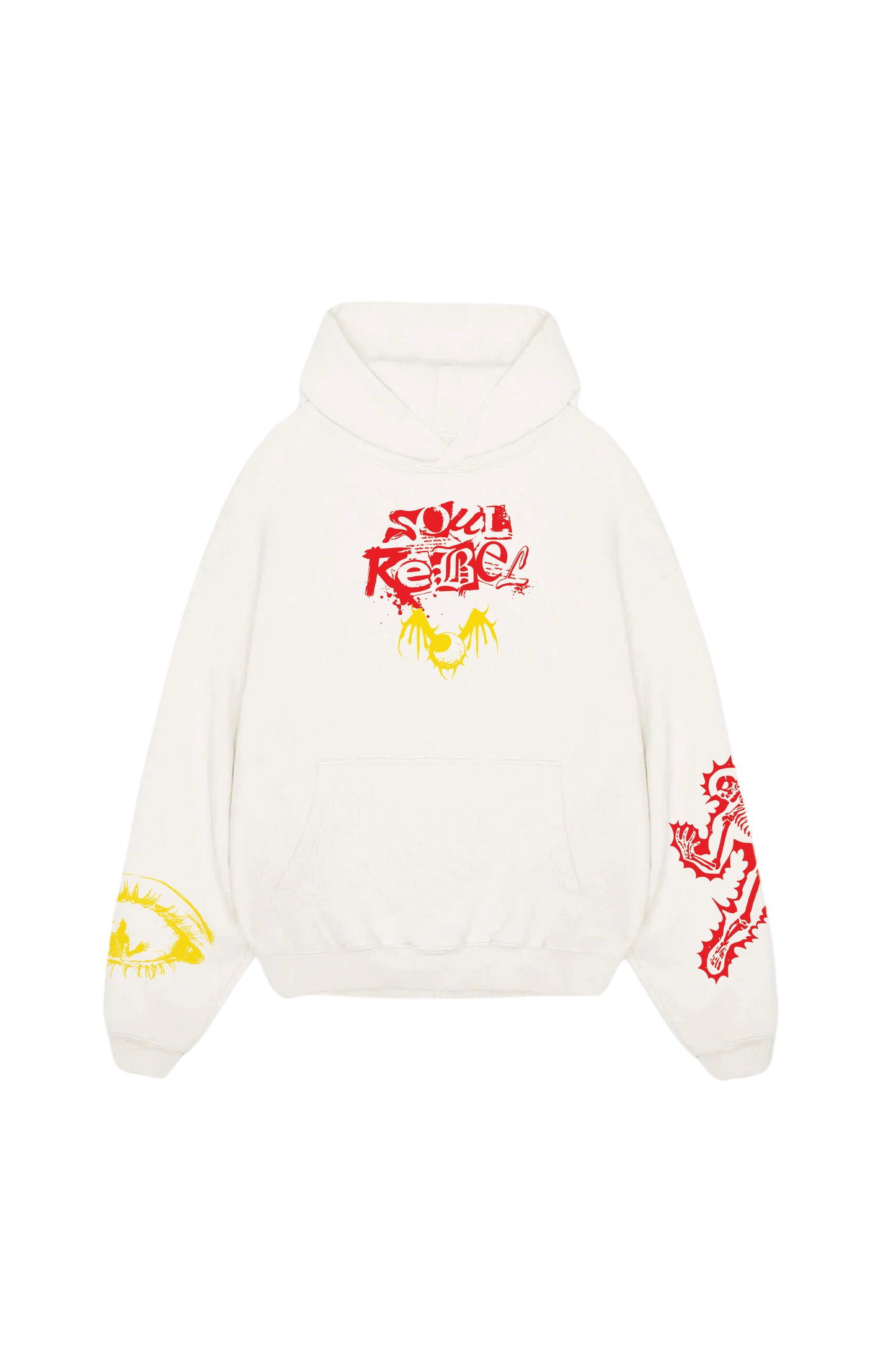 Soul Rebel Designed Oversized Hoodie