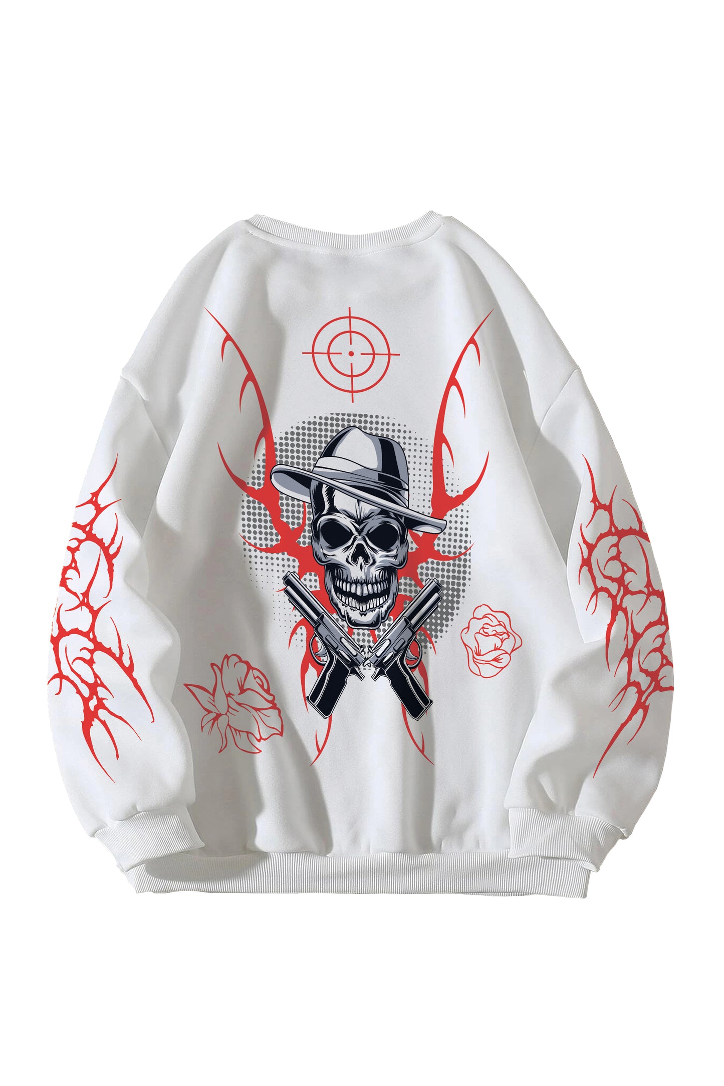 GunsNRoses Designed Oversized Sweatshirt