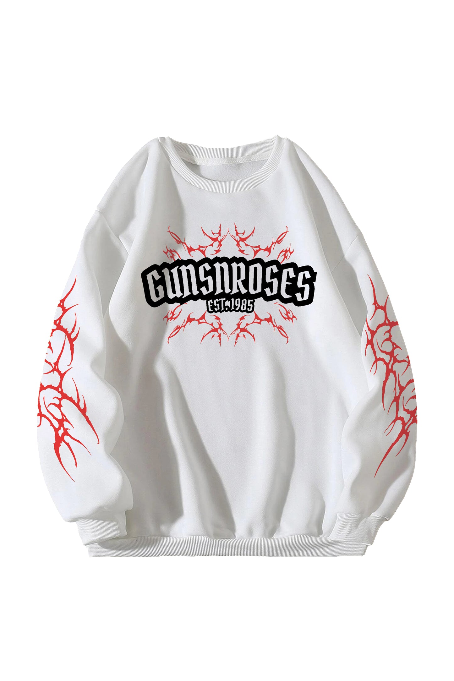 GunsNRoses Designed Oversized Sweatshirt