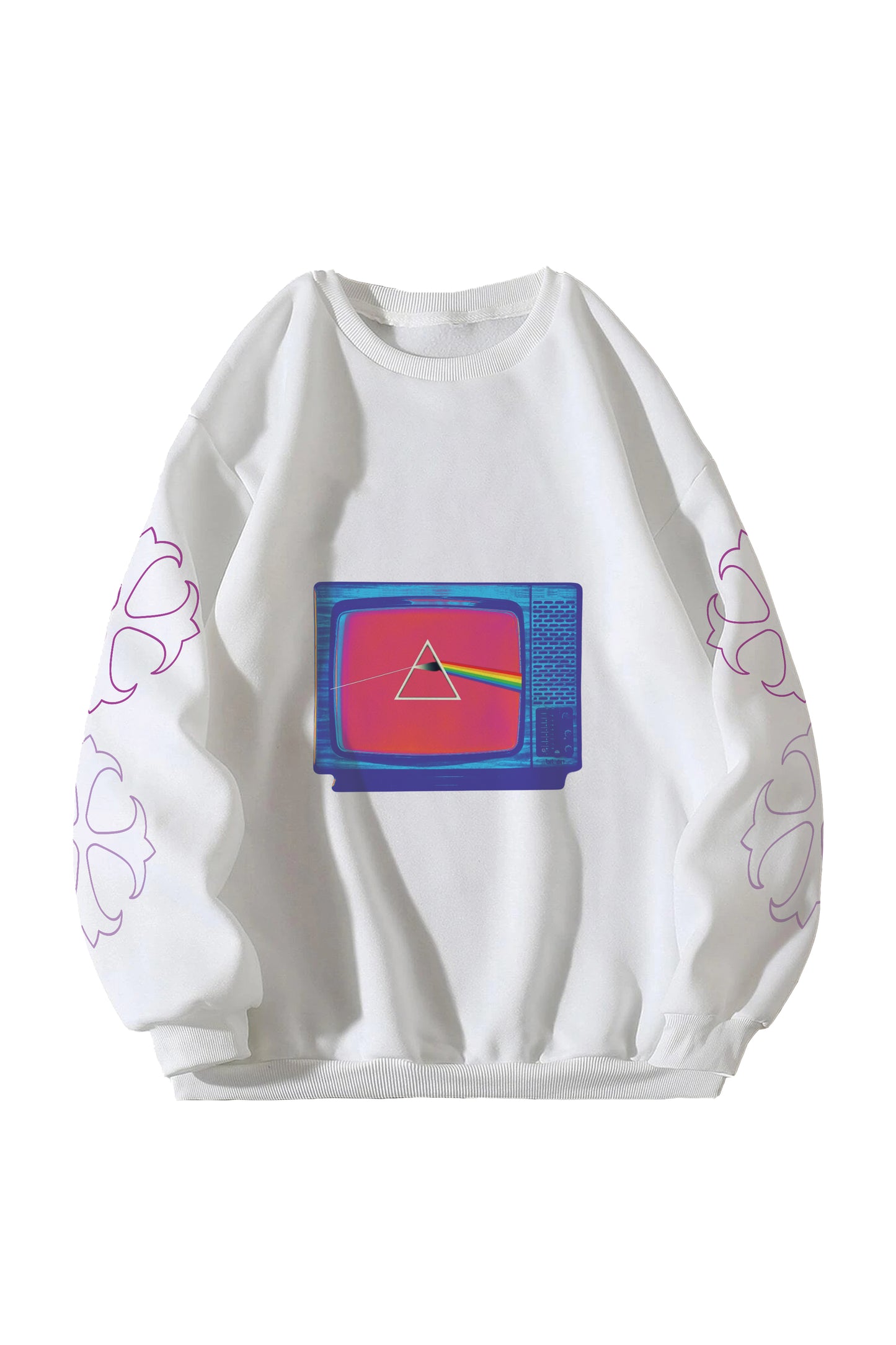 Pink Floyd Designed Oversized Sweatshirt